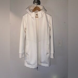 CALIA Fleece hooded long stylish Medium jacket